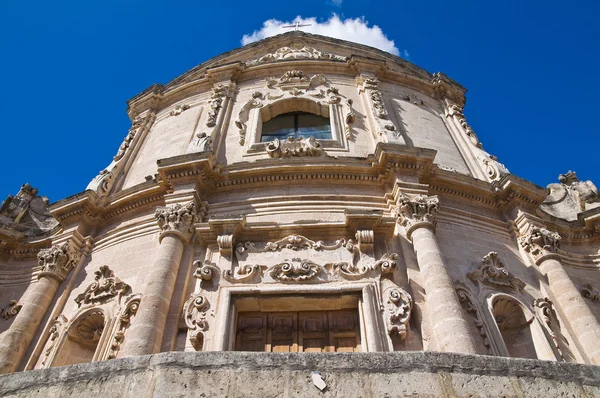 Kościół st. agostino. Massafra. Puglia. Włochy. — Zdjęcie stockowe