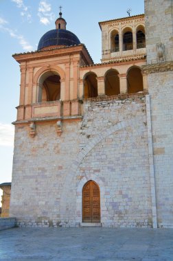Bazilikası St francis assisi. Umbria. İtalya.