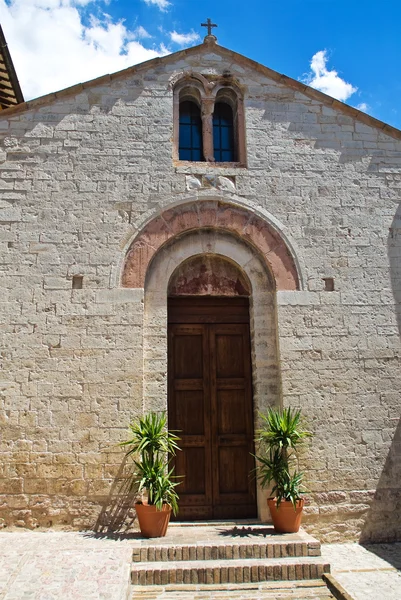 Iglesia de San Martino. Espello. Umbría. Italia . —  Fotos de Stock