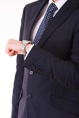 kol saati kontrol işadamı.