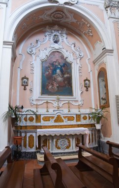 tertemiz bir kilise. Mottola. Puglia. İtalya.