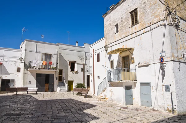 Vy över mottola. Puglia. Italien. — Stockfoto