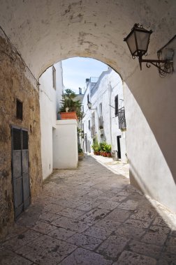 Arco fanelli. Mottola. Puglia. İtalya.