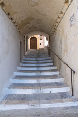 alleyway. Castellaneta. Puglia. İtalya.