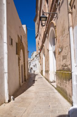 alleyway. Castellaneta. Puglia. İtalya.