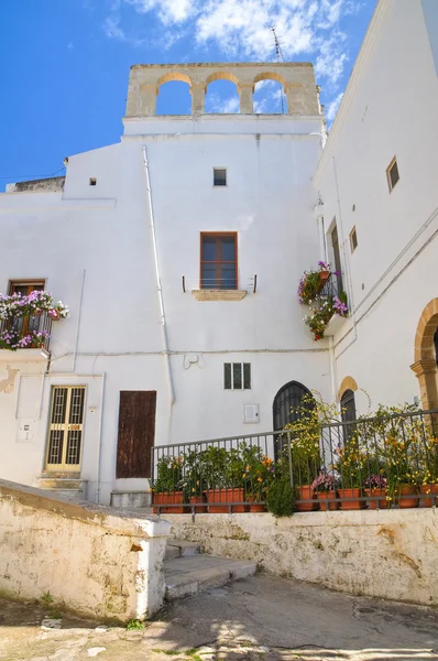 Alleyway. Castellaneta. Puglia. Italy. — Stock Photo, Image