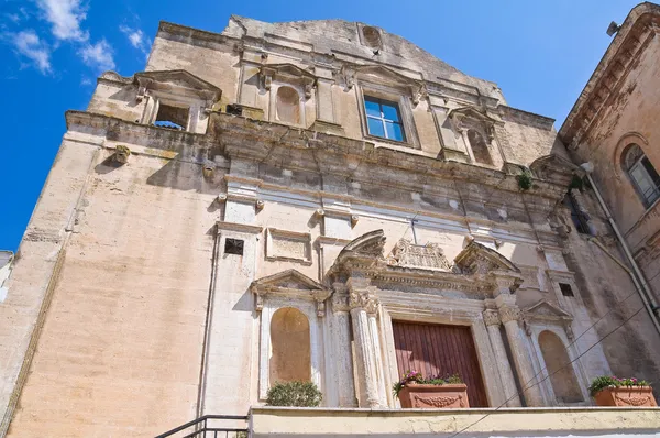 Kostel svatého domenico. Castellaneta. Puglia. Itálie. — Stock fotografie