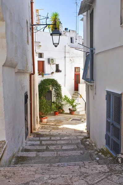 Uličky. Castellaneta. Puglia. Itálie. — Stock fotografie