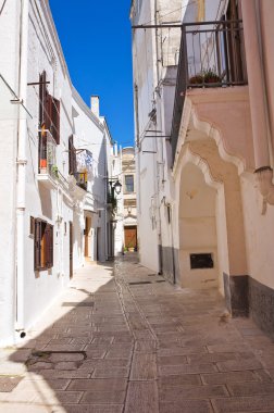 alleyway. Castellaneta. Puglia. İtalya.