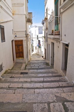 alleyway. Castellaneta. Puglia. İtalya.