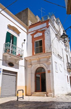 alleyway. Castellaneta. Puglia. İtalya.