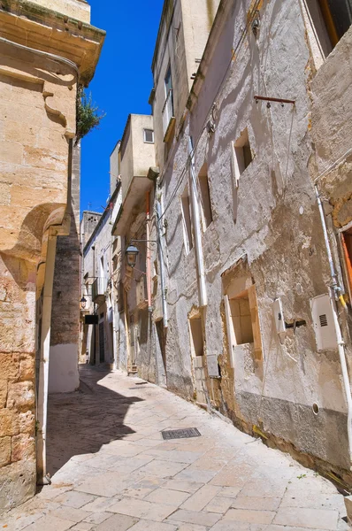 Para o beco. Castellaneta. Puglia. Itália . — Fotografia de Stock