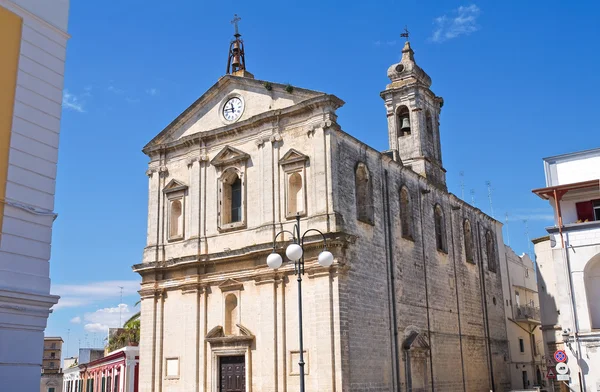 Kerk van st. michele arcangelo. Castellaneta. Puglia. Italië. — Stockfoto