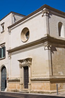 st. elisabetta Kilisesi. Lecce. Puglia. İtalya.