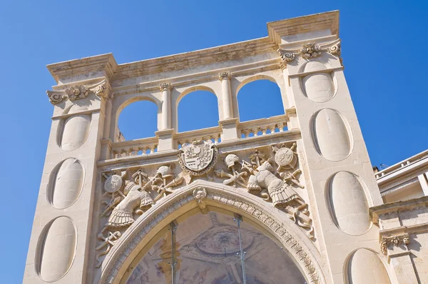 Palacio Sedil. Lecce. Puglia. Italia . —  Fotos de Stock