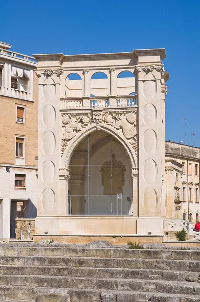 Παλάτι Sedile. Λέτσε. Puglia. Ιταλία. — Φωτογραφία Αρχείου