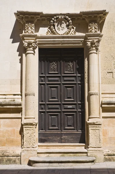 Church of St. Elisabetta. Lecce. Puglia. Italy. — Stock Photo, Image