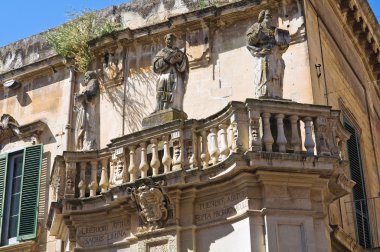 propylaea. Lecce. Puglia. İtalya.
