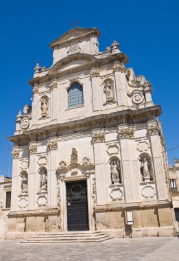 alcantarines Kilisesi. Lecce. Puglia. İtalya.