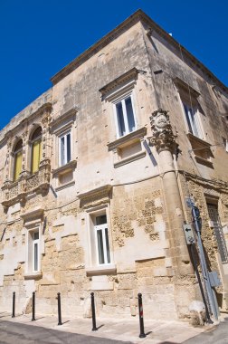 paladini Sarayı. Lecce. Puglia. İtalya.
