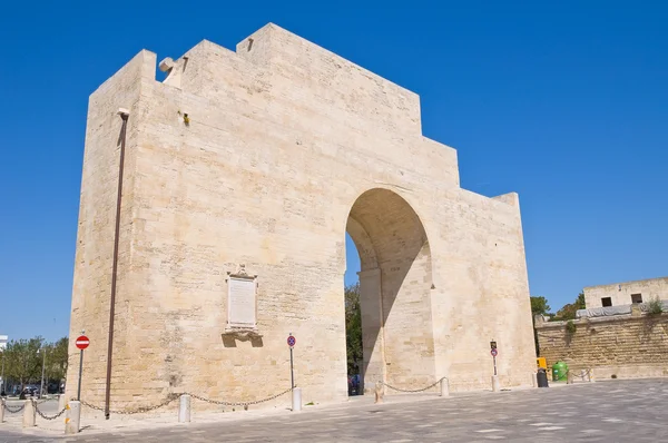 Porta Napoli. Lecce. Puglia. Italy. — Stock Photo, Image