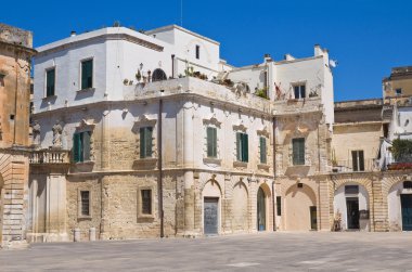 Duomo Meydanı. Lecce. Puglia. İtalya.