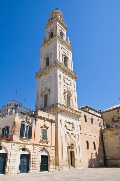 Glockenturm der Domkirche. Vorlesung. Apulien. Italien. — Stockfoto