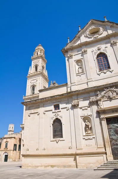Kostel Duomo. Lecce. Puglia. Itálie. — Stock fotografie
