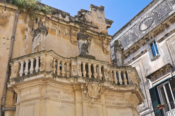 Propyleje. Lecce. Puglia. Itálie. — Stock fotografie