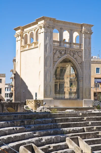 Palacio Sedil. Lecce. Puglia. Italia . — Foto de Stock