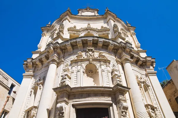 Kerk van st. matteo. Lecce. Puglia. Italië. — Stockfoto