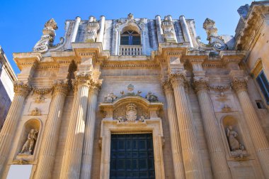Kilise aziz teresa'nın. Lecce. Puglia. İtalya.