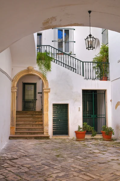 Historiskt palats. Lecce. Puglia. Italien. — Stockfoto