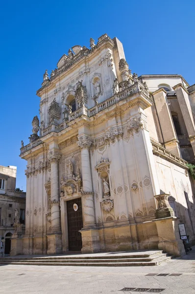 Aziz giovanni battista bazilika Kilisesi. Lecce. Puglia. İtalya. — Stok fotoğraf