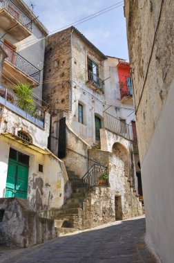 alleyway. Tursi. Basilicata. İtalya.