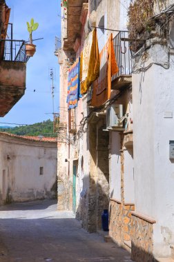 alleyway. Tursi. Basilicata. İtalya.