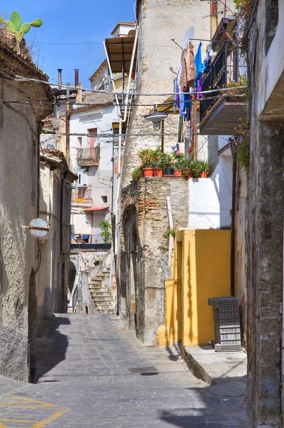 路地。トゥルジ。バジリカータ州。イタリア. — ストック写真