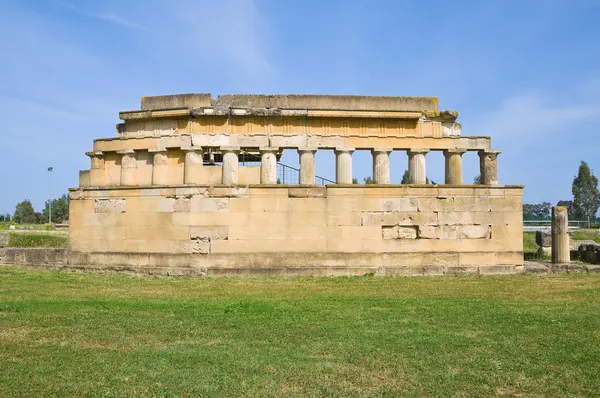 Parco Archeologico. Metaponto. Basilicata. Italia . — Foto Stock