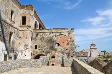 alleyway. Tursi. Basilicata. İtalya.