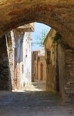 alleyway. Tursi. Basilicata. İtalya.