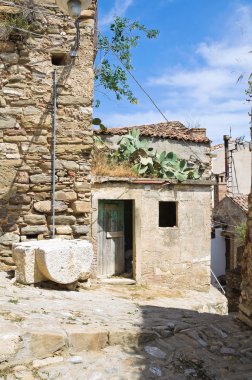 alleyway. Tursi. Basilicata. İtalya.