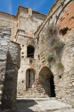 alleyway. Tursi. Basilicata. İtalya.