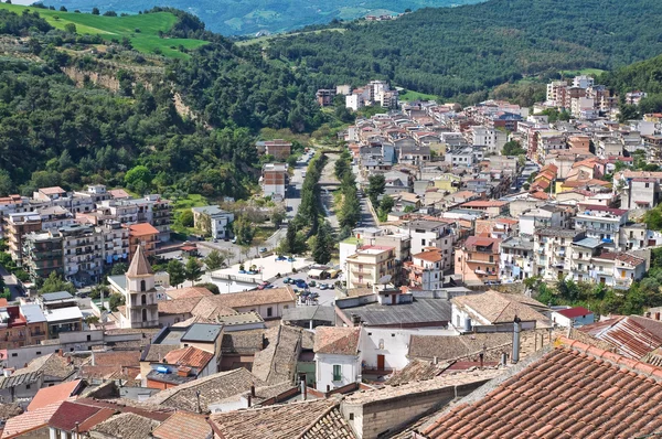 Panoramautsikt över tursi. Basilicata. Italien. — Stockfoto