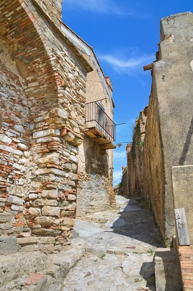 Steegje. Tursi. Basilicata. Italië. — Stockfoto