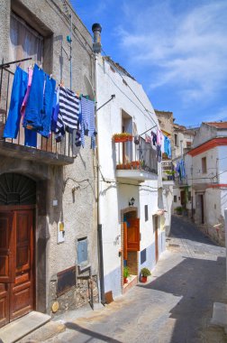alleyway. Tursi. Basilicata. İtalya.