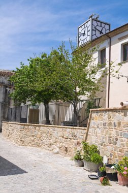 alleyway. Tursi. Basilicata. İtalya.