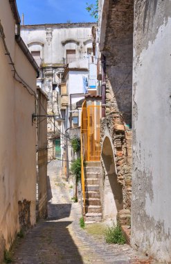 alleyway. Tursi. Basilicata. İtalya.