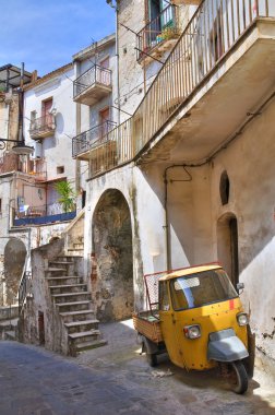 alleyway. Tursi. Basilicata. İtalya.