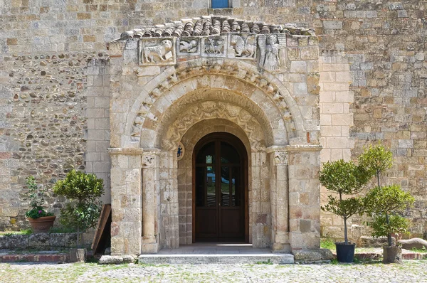 Sanktuarium Santa maria d' anglona. Tursi. Basilicata. Włochy. — Zdjęcie stockowe