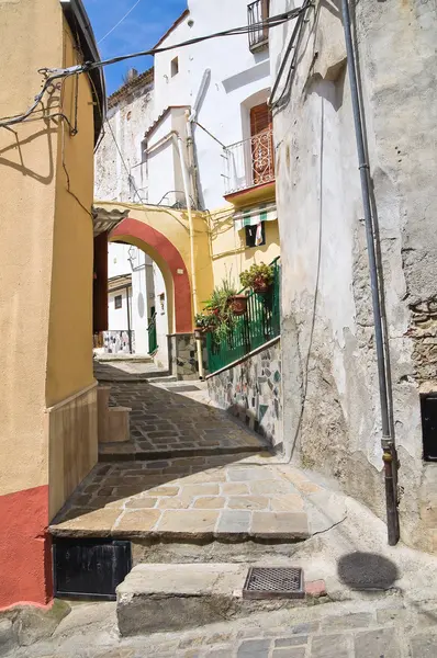 Steegje. Tursi. Basilicata. Italië. — Stockfoto